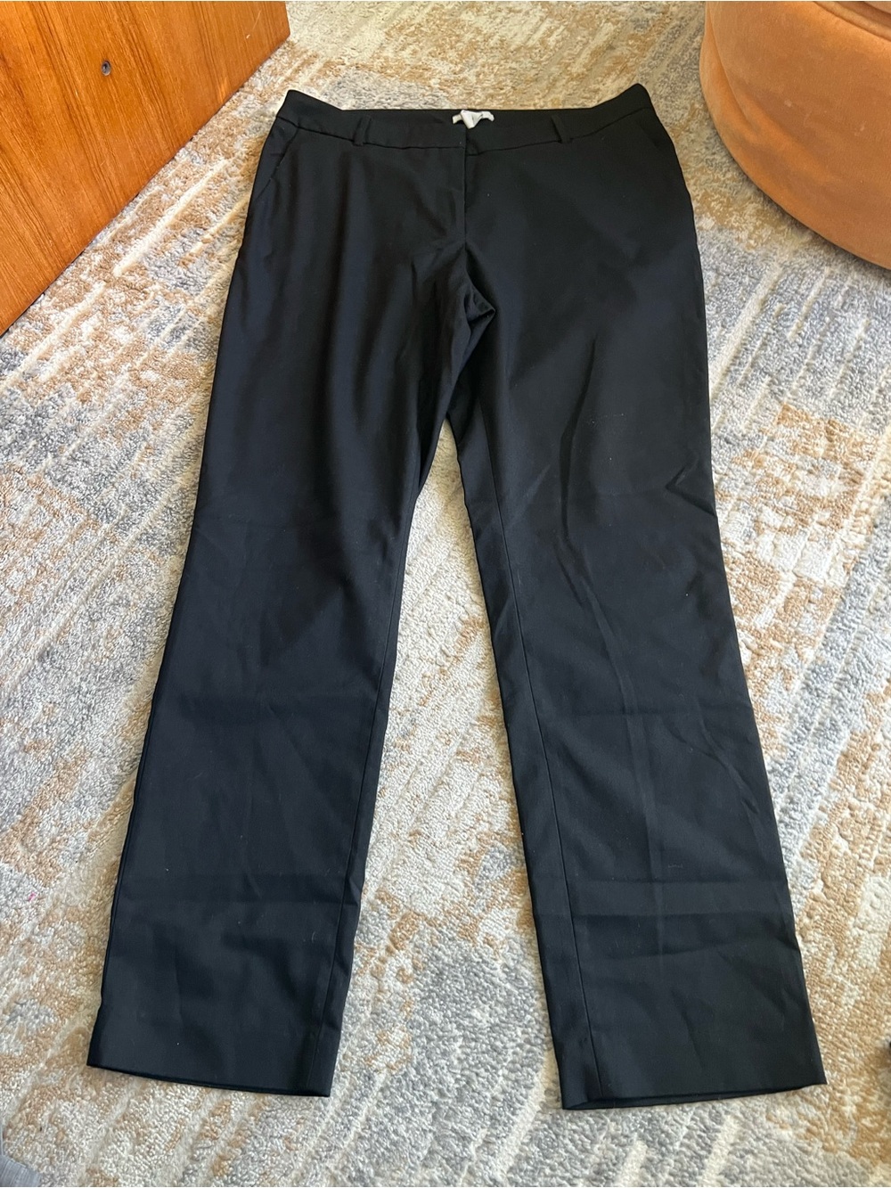 Women’s Black Dress Pants - Classic Straight Fit